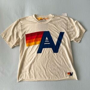 Aviator Nation Graphic Tee - Cream